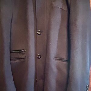Italian-style Albion classic men overcoat for fall and winter, size